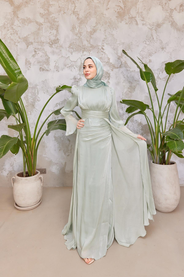 Mintaha Abiye - Mint Yeşil