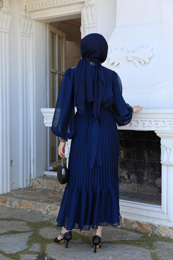 Nisa Abiye - Lacivert