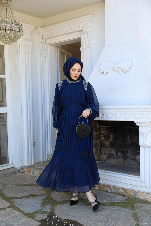 Nisa Abiye - Lacivert