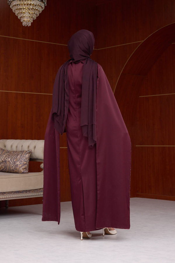 Nursema Tasarım Abiye - Bordo