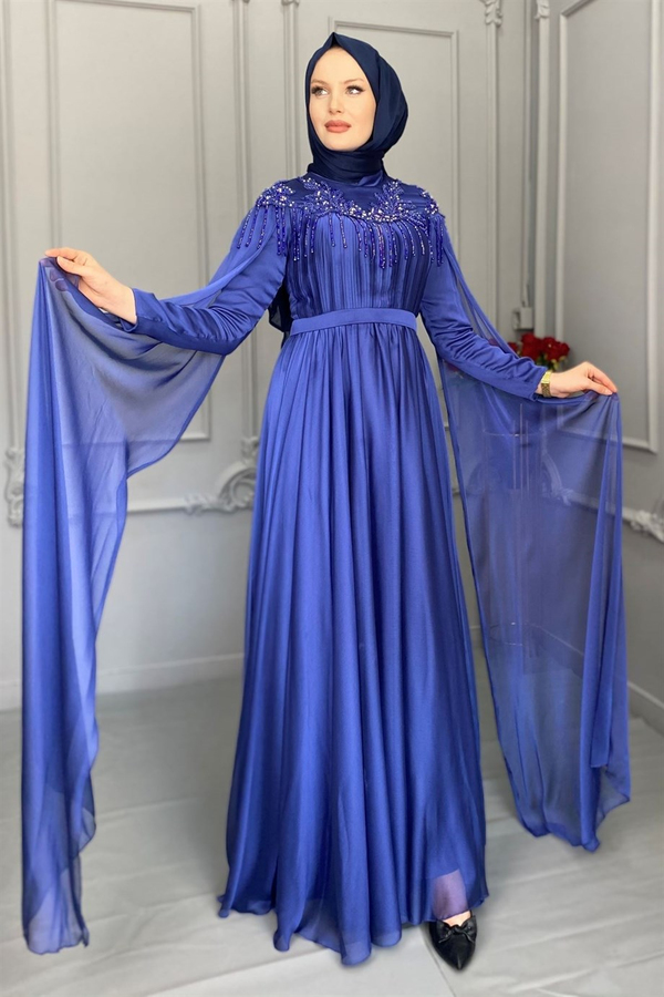 Pelerin Abiye - Indigo