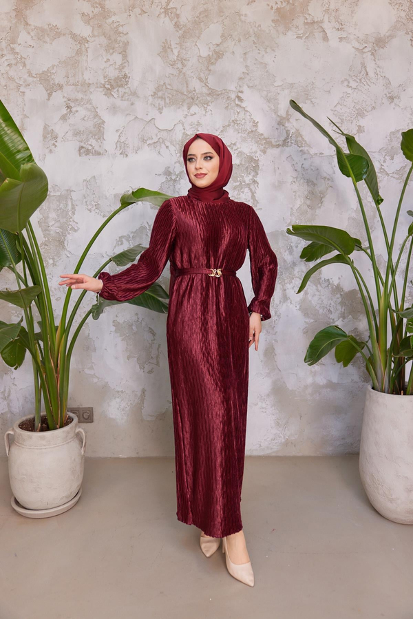 Petek Abiye - Bordo