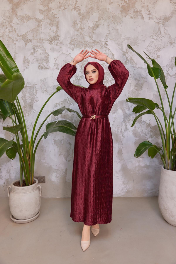 Petek Abiye - Bordo