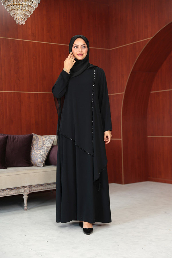 Sanem Özel Tasarım Abiye - Siyah