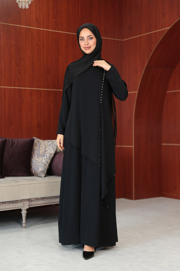 Sanem Özel Tasarım Abiye - Siyah