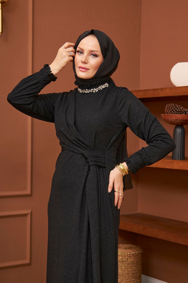 Şimal Abiye - Siyah