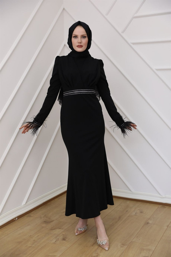 Tarz Tane Abiye - Siyah