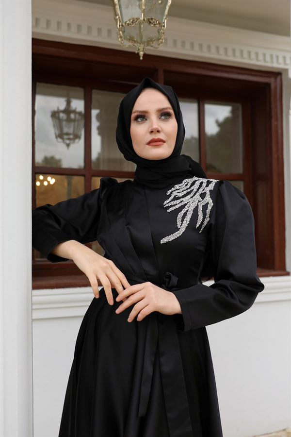 Tutku Abiye - Siyah