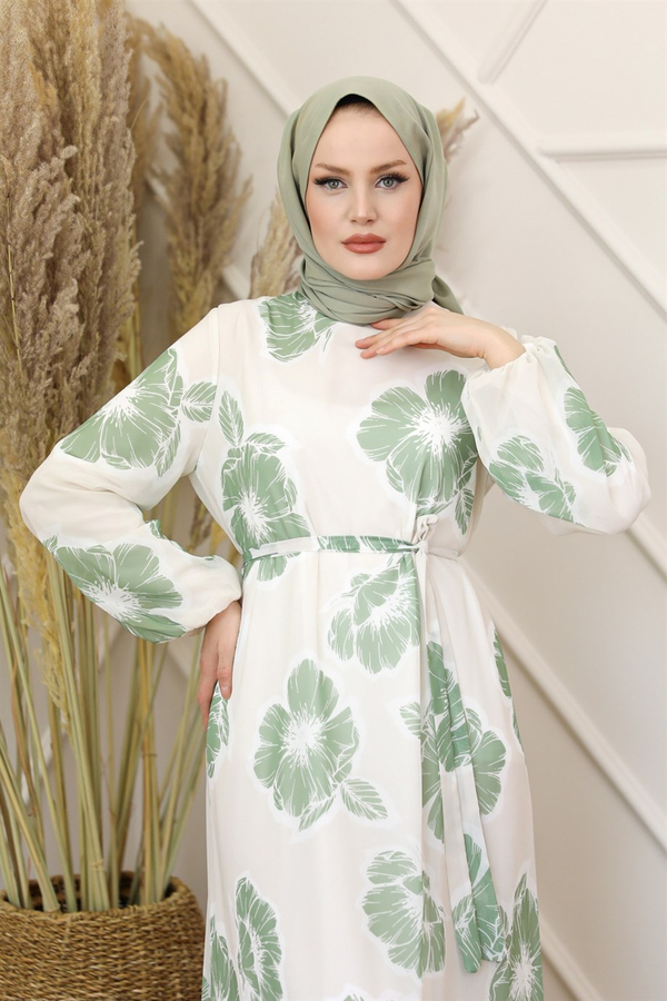 Yosun Elbise - Haki