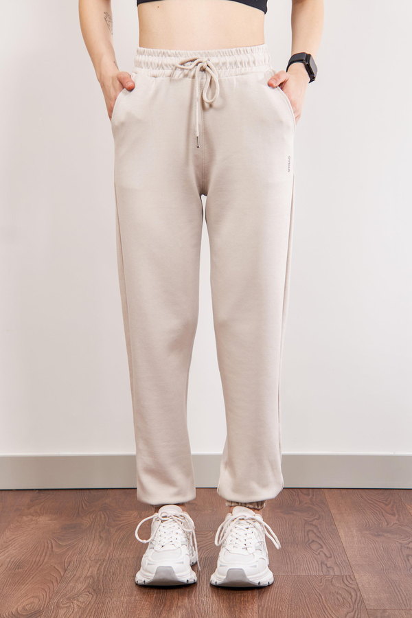 Bej OYSH Jogger Modal Eşofman Altı
