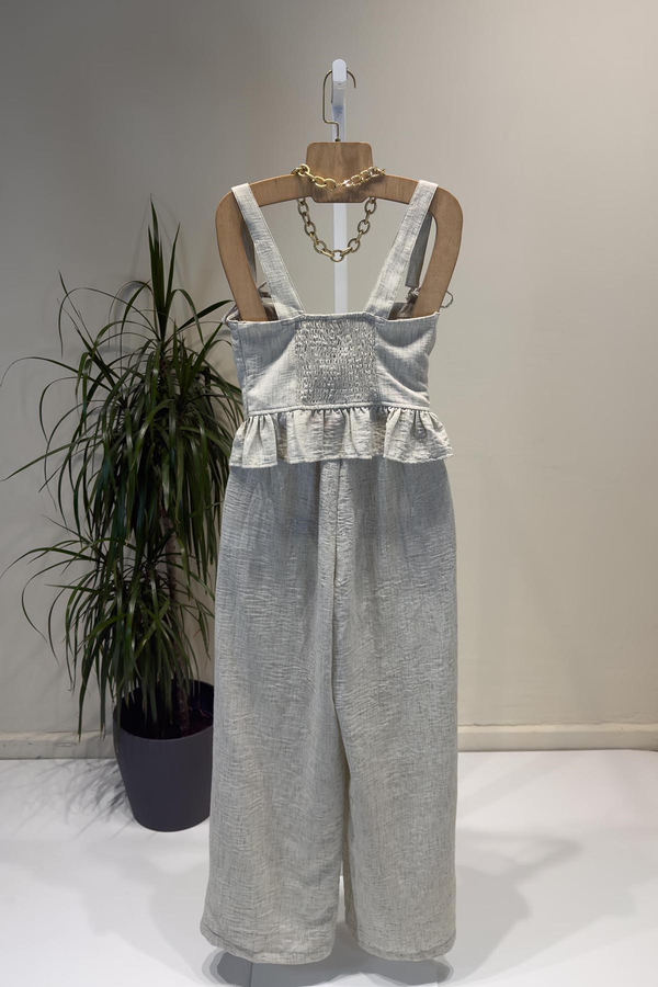 Naturel Keten Pantolon