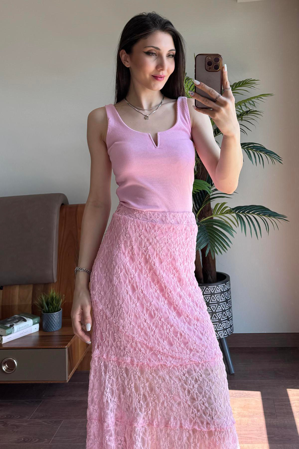Pembe V Demirli Kaşkorse Atlet