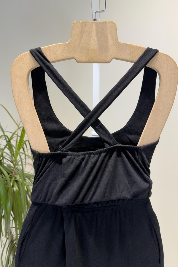 Siyah Bralet Detaylı Takım