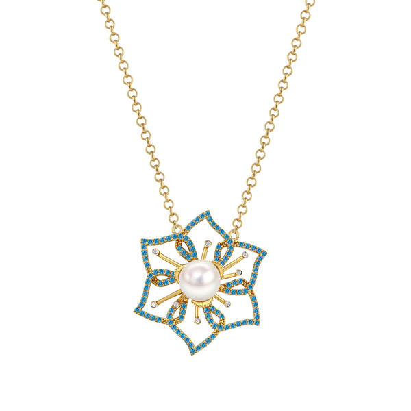AZURE BLOOM KOLYE 