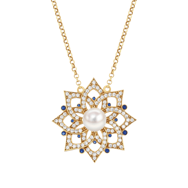 STARLIT LOTUS KOLYE