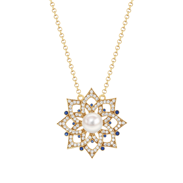 STARLIT LOTUS KOLYE