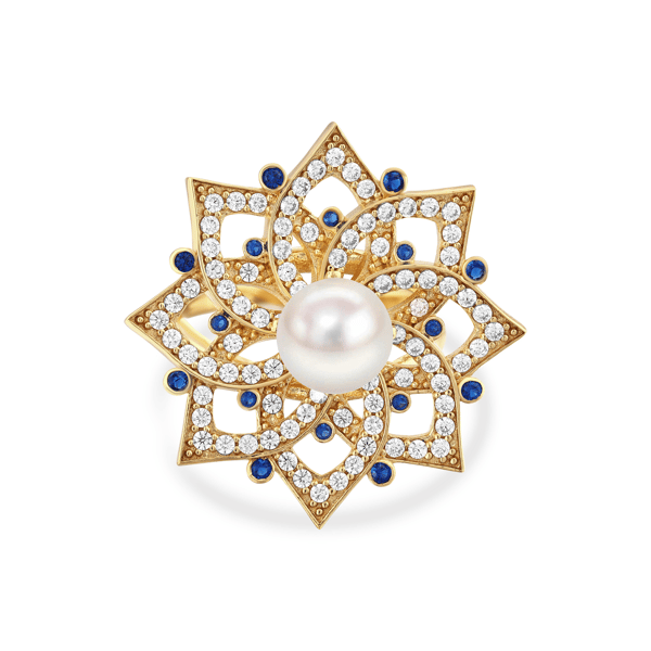 STARLIT LOTUS YÜZÜK 