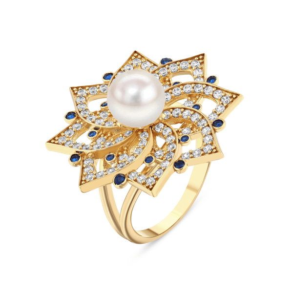 STARLIT LOTUS YÜZÜK 
