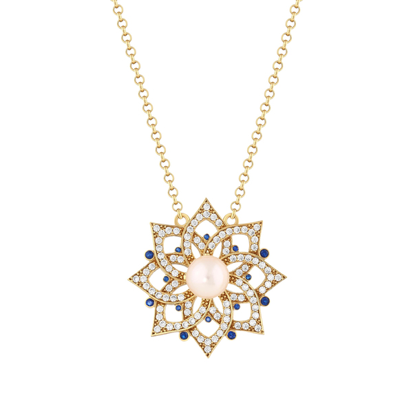 STARLIT LOTUS KOLYE