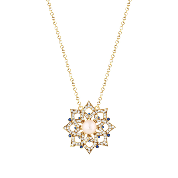 STARLIT LOTUS KOLYE