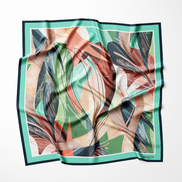 SERENE CANOPY TWILL İPEK EŞARP 