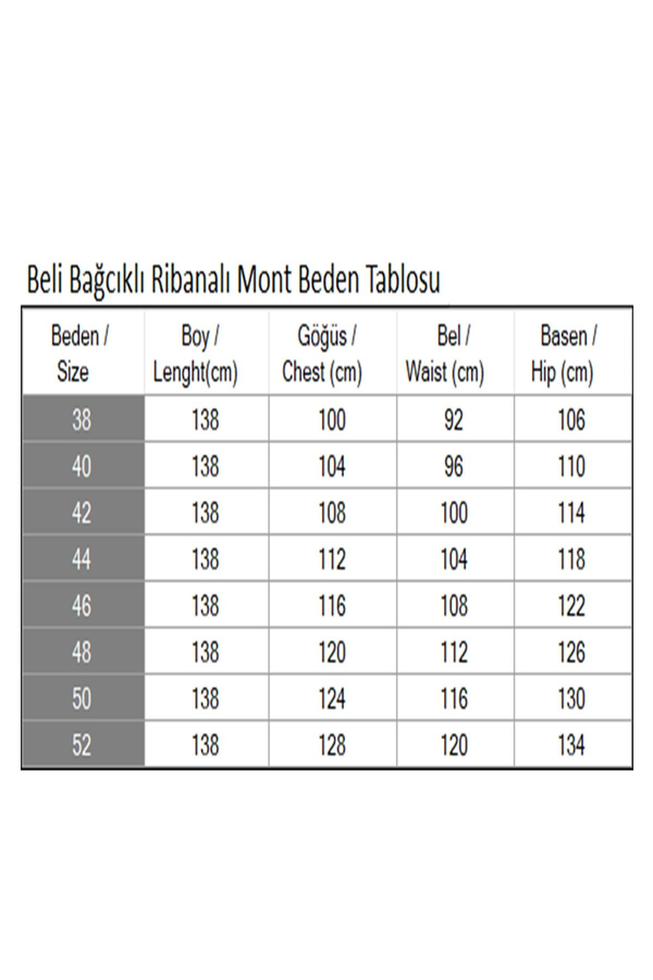 Beli Bağcıklı Ribanalı Mont Siyah 19215