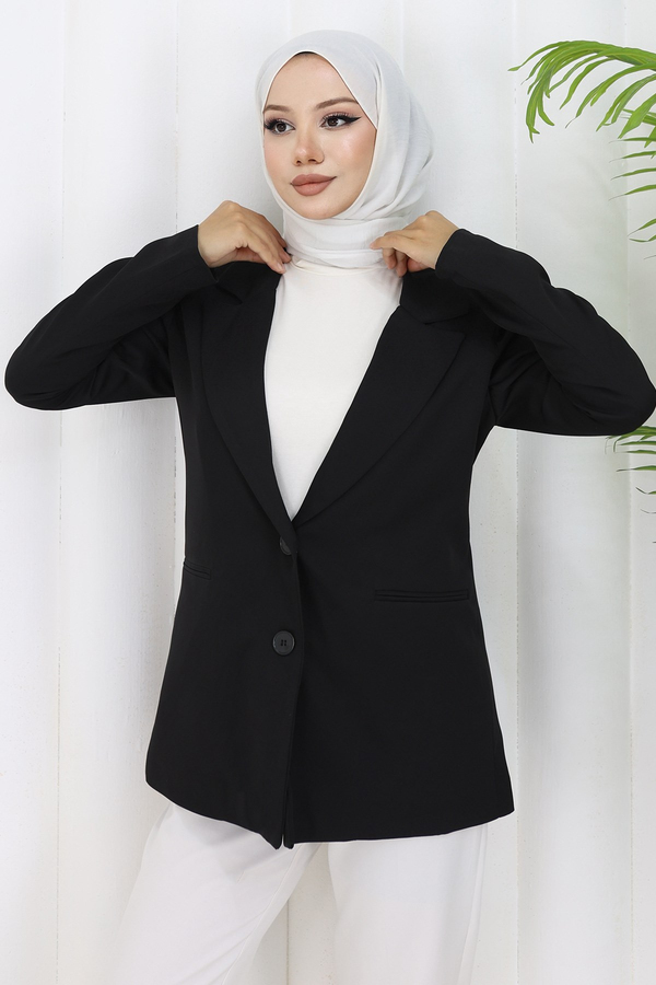 Kadın Ceket Siyah 6146