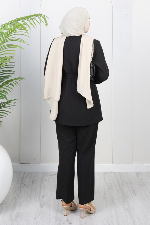 Soft Blazer Takım Siyah 19389