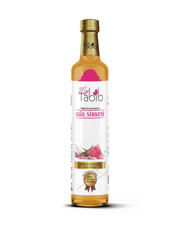 GÜL SİRKESİ-ANALI İÇİMLİK ÇİĞ SİRKE 500 ML