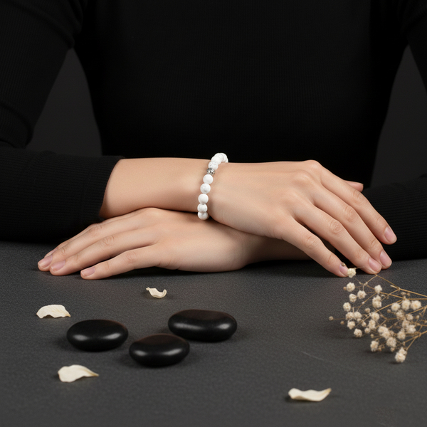 HAVLİT TAŞI ELASTİK BİLEKLİK 6 MM