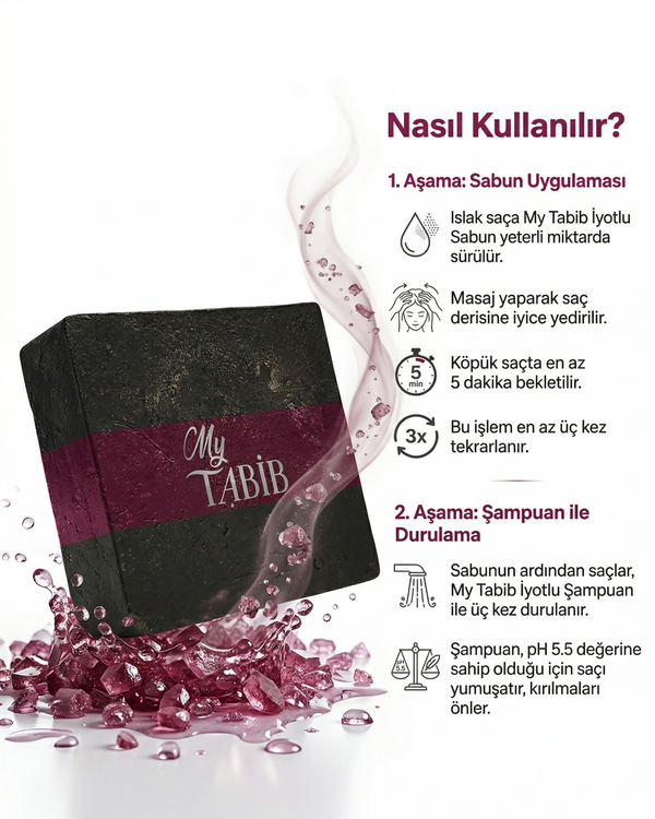 İYOTLU SABUN-EGZAMA-SEDEF-SİVİLVE-KEPEK-KAŞINTI-YAĞLI CİLTLER