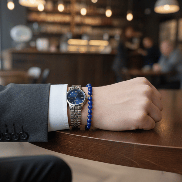 LAPİS LAZULİ TAŞI ELASTİK BİLEKLİK 8MM