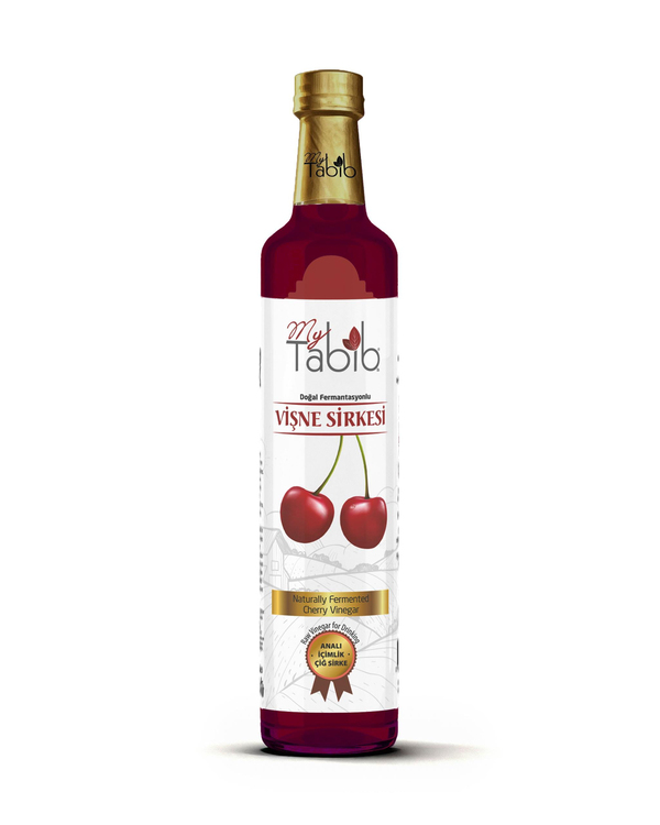 VİŞNE SİRKESİ-ANALI ÇİĞ İÇİMLİK SİRKE 500 ML