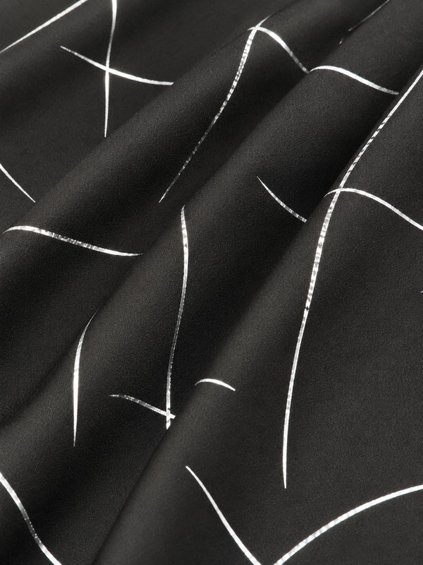 A103655 Baskı Detaylı Tunik / GÜMÜŞ