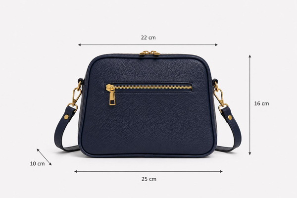 T4855 Tuğba Kadın Çapraz Çanta / LACİVERT