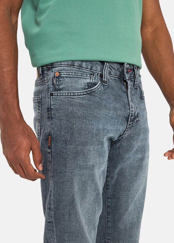 Gabbia Açık Gri Slim Fit Kot Pantolon