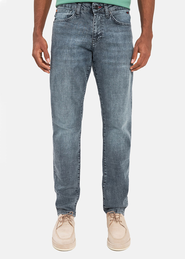 Gabbia Açık Gri Slim Fit Kot Pantolon