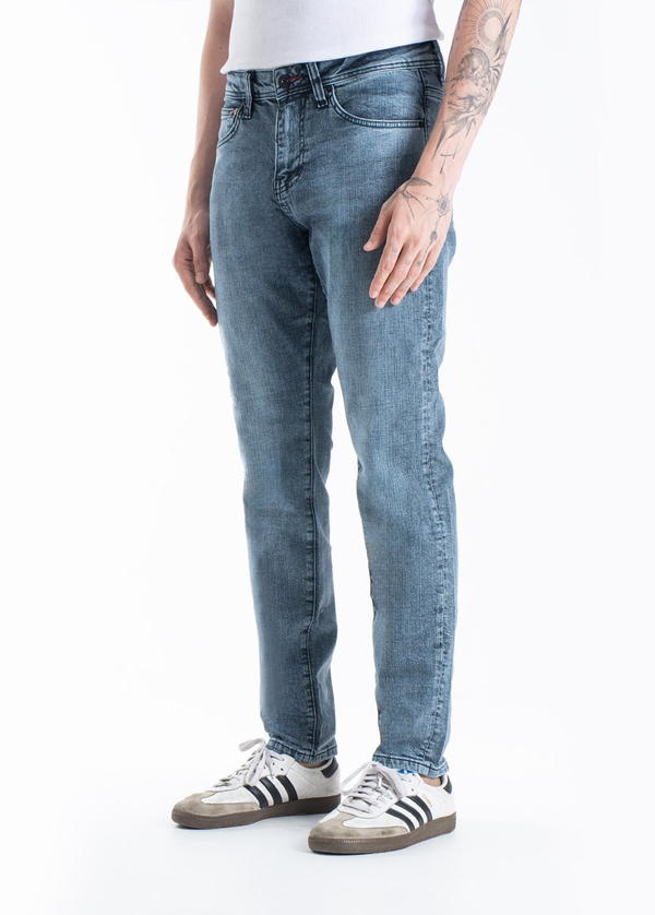 Gabbia Açık Gri Slim Fit Kot Pantolon