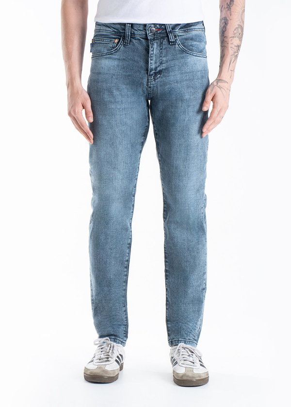 Gabbia Açık Gri Slim Fit Kot Pantolon
