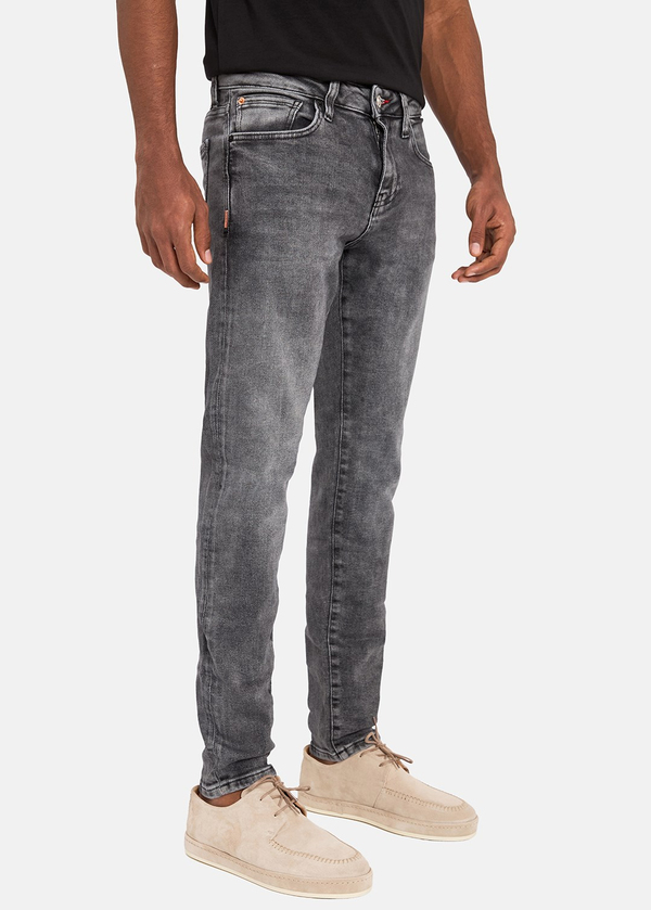 Gabbia Açık Gri Slim Fit Kot Pantolon