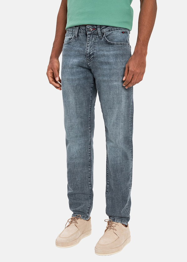 Gabbia Açık Gri Slim Fit Kot Pantolon