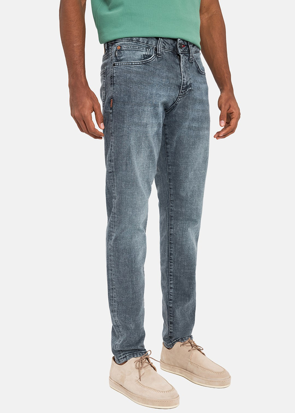 Gabbia Açık Gri Slim Fit Kot Pantolon