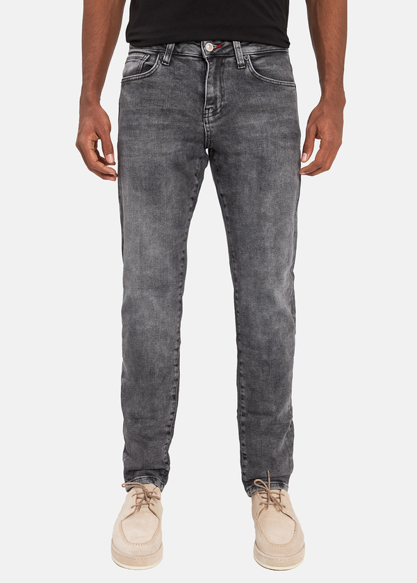 Gabbia Açık Gri Slim Fit Kot Pantolon