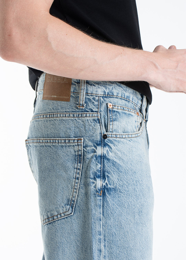 Gabbia Açık Mavi Baggy Kot Pantolon