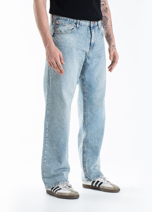 Gabbia Açık Mavi Baggy Kot Pantolon