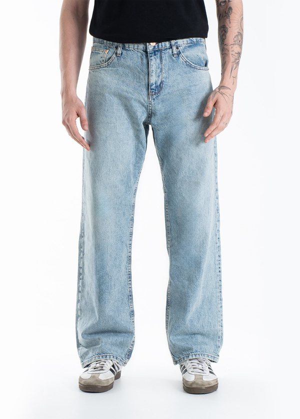 Gabbia Açık Mavi Baggy Kot Pantolon