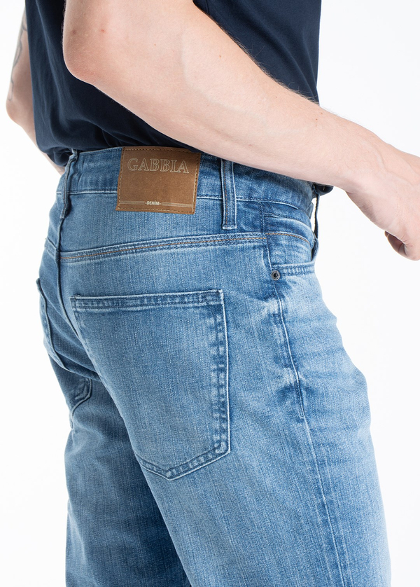 Gabbia Açık Mavi Slim Fit Kot Pantolon