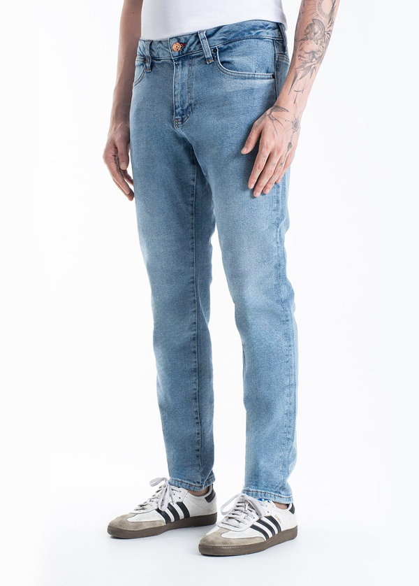 Gabbia Açık Mavi Slim Fit Kot Pantolon