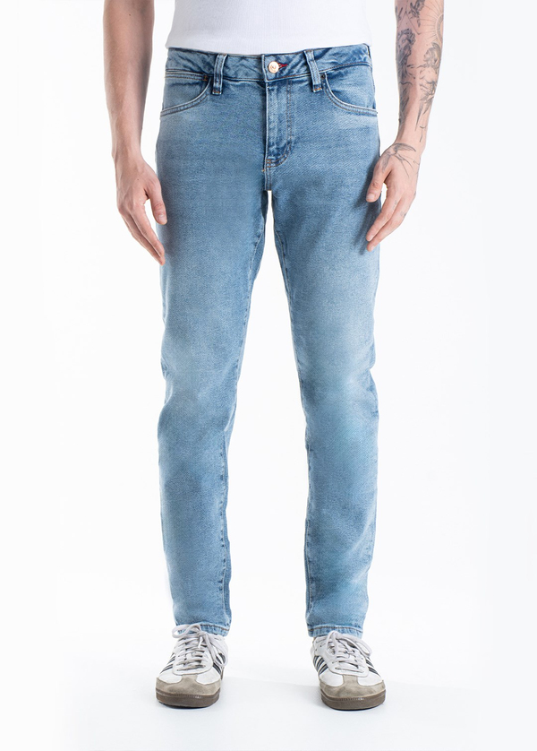 Gabbia Açık Mavi Slim Fit Kot Pantolon