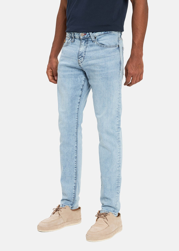 Gabbia Açık Mavi Slim Fit Kot Pantolon